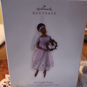 Hallmark Keepsake Angel Ornament in Lavender